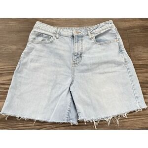 Women's Wild Fable Light Wash Jean Shorts Bermuda Size 10